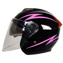 베스파 헬멧 레트로 바이크 스쿠터 Capacete De Motocicleta Casco Patinete o 안전 엔진 핀락 Casque M, 04 NO4