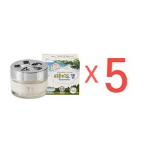 숲에서 차량용 편백나무 피톤치드 겔50g 방향제, 5개