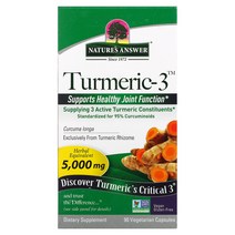 네이쳐스앤서 Turmeric3 베지 캡슐 90정