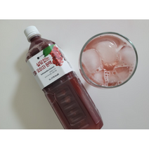 국산 무설탕 오미자차 오미자원액 1L 오미자액기스 문경오미자 오미자엑기스 오미자 오미자청, 1개