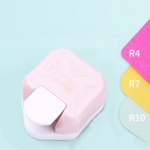 종이 모서리 커터 라운드 커팅 코너 컷팅기 둥근 핑크
