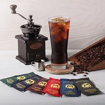 더치커피 파우치 6종원두 60팩 비닐포장 원액 30ml 콜드브루 클라모, 1, 1세트, 1개