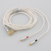 혼케이블 n5005 케이블 Audiocrast 99.99 순수 실버 2.53.54.46.5mm xlr 플러그-mmcx 이어폰 케이블-shure se535 se846 mmcx, 5m, 2.5mm 4 극