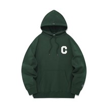 커버낫 후드티 C 로고 후디 브리티쉬 그린 CO2301HD01BG, XXL