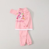아동 여아 상하복 봄 가을 긴팔 셔링 티니 상하세트