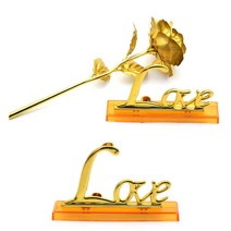 어버이날 스승의날 선물용 24K도금 황금장미꽃 황금카네이션 황금꽃 금꽃