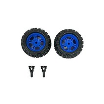 CROBOLL CROBOL 112 RC 크롤러를 위한 프론트 타이어 및 휠 교체 조립체 （블루