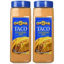 [해외직구] Ortega Taco Seasoning Mix 오르테가 타코 시즈닝 믹스 24Oz 680g (2Pack)