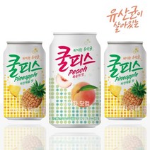 쿨피스2종(복숭아12+파인애플12) 350ml / 총 24캔, 상세페이지 참조, 상세페이지 참조