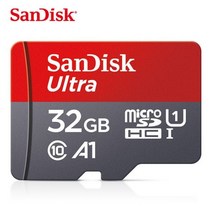 Sandisk 메모리 카드 V30 A2 128GB 64GB 32GB 16GB 플래시 마이크로 TF SD 카드 256GB MicroXC 초당 10 M 스마트 폰 어댑터 용, 32GB Class 10