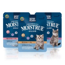 뉴트리플랜 모이스트루 80g x 24개 고양이 키튼 어덜트 시니어 주식 파우치, 주식 키튼 80g x 12개, 주식 시니어 80g x 12개