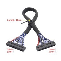 시스템 개발 보드 호환 LVDS 드라이버 보드/LVDS to HDMI 어댑터 변환기 1080P 해상도 지원, 02 Cable 1pcs, 한개옵션1