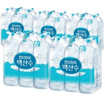 농심 백두산 백산수 무라벨 2L x 30개