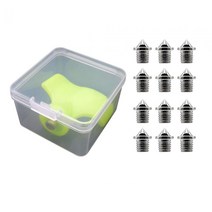 12x 트랙 스파이크 합금강 스파이크 짧은 운동화 야외 액세서리 내구성 달리기 교체 트랙 신발