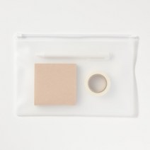 PVC 슬라이드 지퍼백 28 X 21cm, 1개, 소(S)
