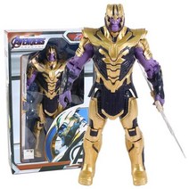 아이언맨 피규어 마블 캡틴아메리카 스파이더맨 토르 헐크 워 머신 타노스 7 액션 장난감 브린 퀘이도스, Thanos box