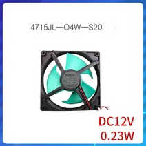 PC조립 메인보드 데모보드 데모 NMB-MAT 냉각 팬 DC12V 0.23A 모델 4715JL-04W-S20 4105A72 -GFI 냉장고, 한개옵션0