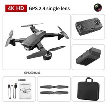촬영 입문용 전문가용 카메라 취미 비행 수중 드론 gps rc drone photograp uav profesional quadrocopter fpv with 4k 고정 높이, 협력사, 2.4g 4k 1cam1배터리