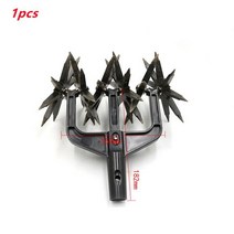 미니관리기잔디 노조기 회전식 경운기 도구 3 개 토양 터핑 2-in-1 정원 유물, 01 1pcs