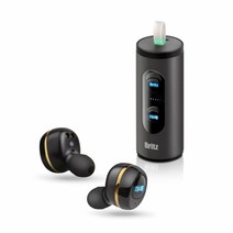 브리츠 EARFIT TWS7 완전 무선 블루투스이어폰 무선이어폰 자동페어링 (정품), 블랙