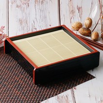 한일칠기 멜라민 사각 모밀판 A세트 대, 1개