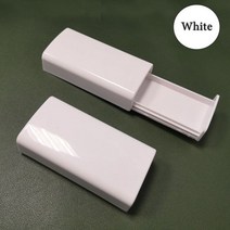 가정용금고 소형 키락 비상금 미니 돈통 금고 휴대용 자기 자동차 키 숨겨진 안전 상자 키 예비 잠금 홀더, 05 WHITE