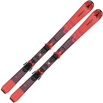 아토믹 Atomic 스키 플레이트 REDSTER J2 130-150 ＋ C5GW 주니어 2022년 AASS02782, 레드, 130cm