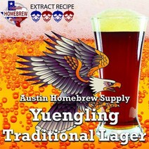 Austin Homebrew Clone Recipe Yuengling Traditional Lager (1C) - EXTRACT, 1