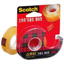 [동화오피스] 3M 스카치 투명테이프 522D (12mmx20M) 1개