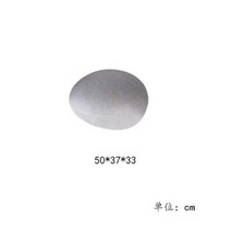 조약돌 소파 모듈형 쇼파 3.5인용 6인 1인 용 데이베드 로비 의자 유리 섬유 덮 씌운 좌석 실내 캐주얼 미니멀 원 시트 패브릭 맞춤 조합, 503733