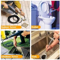 고압세척기 무선 휴대용 충전식 다기능하수도 제터 노즐 1/4 "압력 와셔 회전 버튼 코 커넥터 R7UB 3, 한개옵션0