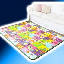 엠보싱 양면 놀이방매트특대형 150x200 퍼니월드