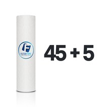 멜트브로운 침전필터 25개 10인치 하우징용 1미크론, 선택02_필터 45+5=50개