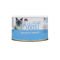 사조 옵티원 부스트 주식캔 (닭안심&참치) 160g x24개세트(1box)