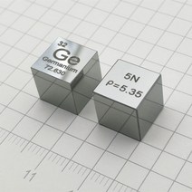 원소 큐브 10 금속 큐브 니오븀 티타늄 니켈 텅스텐 구리 주기율표 수집 및 선물, 게