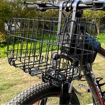 접이식 자전거 스쿠터 전동 오토바이 가방 바구니, 1 블랙