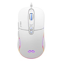 23년 신제품 맥스틸 G10 PRO 광축 유선 게이밍 마우스, 화이트