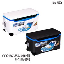 [바낙스] 쿨러 2187 35L(바퀴) 아이스박스, 화이트