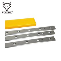 수입대패 자동대패FOXBC 13 인치 대패 블레이드 교체 DeWalt DW735 목공용 목재 칼 3 개 세트, 한개옵션0