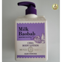 밀크바오밥 바디로션 베이비파우더향, 300ml, 3개