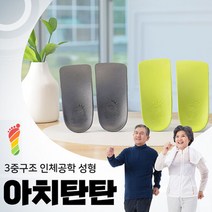 노벨생명공학 아치탄탄 2세트(일상용+스포츠용) 교정구 평발교정