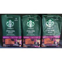 스타벅스 원두커피 Italian Roast 3 Packages Dark