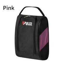 골프백 세트 골프 가방 골프화 가방 통기성 나일론 지퍼 스포츠 신발 고급 더블 메쉬 사용에 적합, 04 1 pc pink