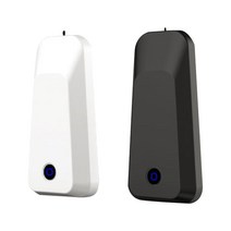 2pcs 휴대용 공기 청정기 목걸이 미니 웨어러블 USB 공기 퓨어 퍼스널 매달려 이오 나이저 음이온 이온, 하나, 검정, 흰색