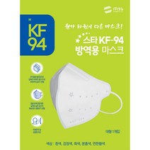 스타 KF94 방역용마스크(대형) 2D 색상별(50매+50매) 골라담기, 블랙50매+핑크50매