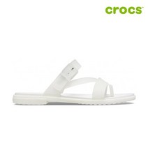 [크록스] 톨룸 투명 토 포스트 샌들 우먼 207173-159