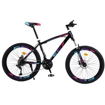 MTB 자전거 산악 30단 하드테일 경량 입문용 출퇴근 학생 24인치 26인치, 27.5인치cm, O + 24단