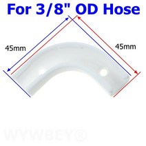 1/4 3/8 6mm 8mm 10mm 12mm 호스 워터 파이프 플로우 벤드 고정 클램프 튜브 엘보 코너 홀더 RO 시스템 전환, 02 For 9.52mm OD Hose