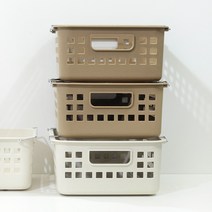 와이어 바스켓 특대 30L, 베이지, 2개