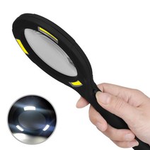 브랜드없음 킨사츠 손잡이형 LED 돋보기, 1개
